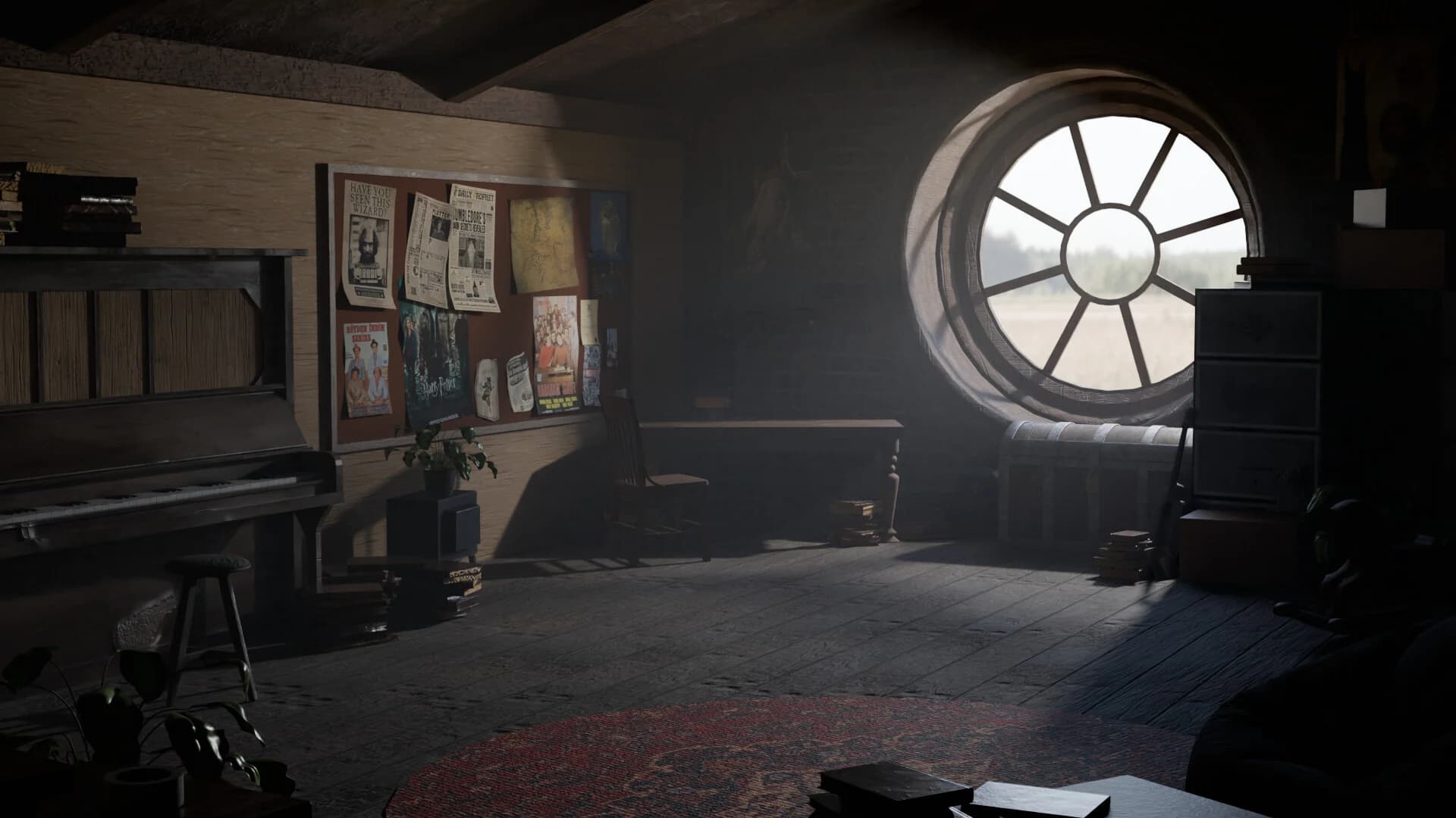 Attic Room Environment — Environment Art / Interior