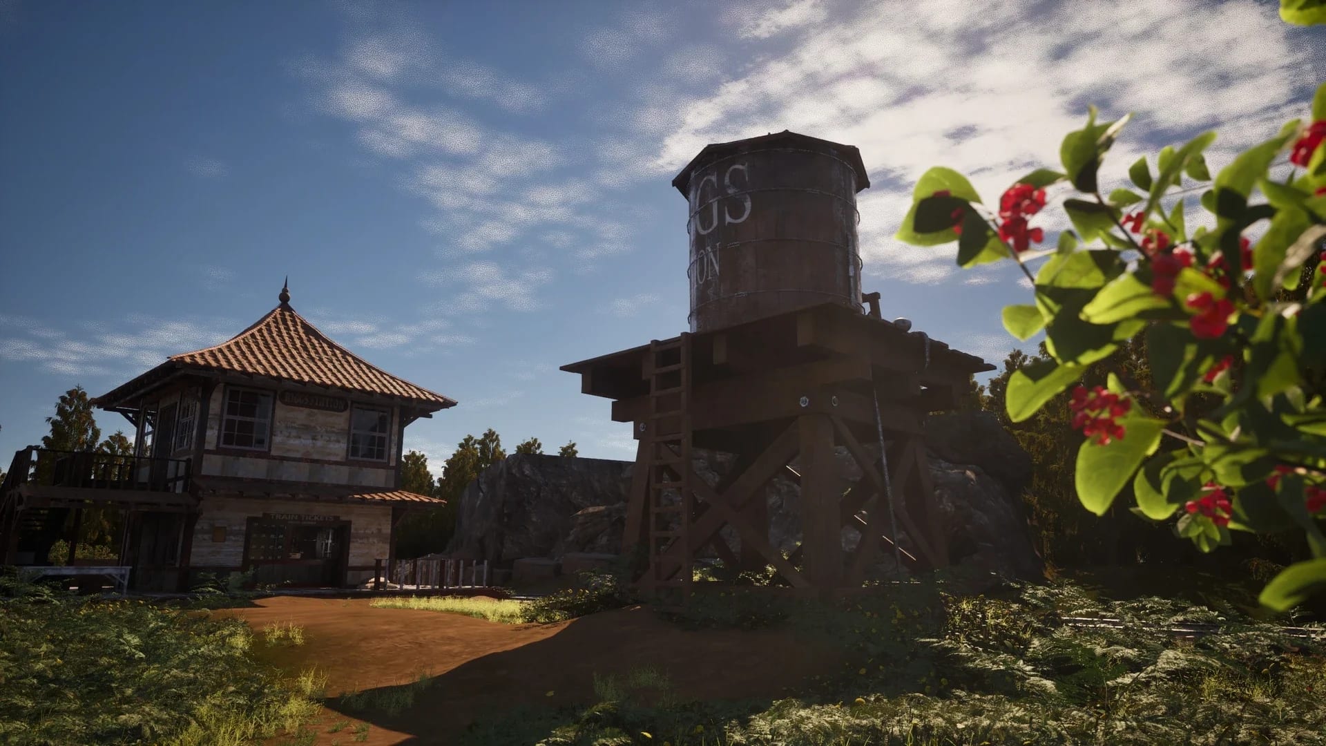 Red Dead Redemption 2-Inspired Environment Scene — real-time environment by Mert Omer Okur